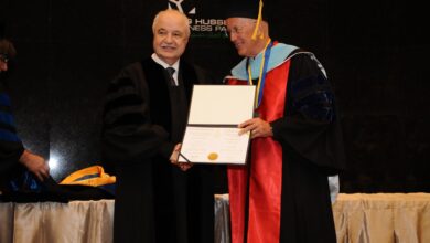 اֺلدكتوراه الفخرية في العلوم الإنسانية جامعة بيت لحم 2014