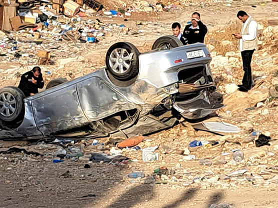 صورة متداولة من موقع الحادث