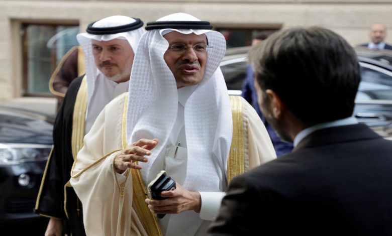 وزير الطاقة السعودي الأمير عبد العزيز بن سلمان في فيينا، 4 حزيران 2023. (رويترز)